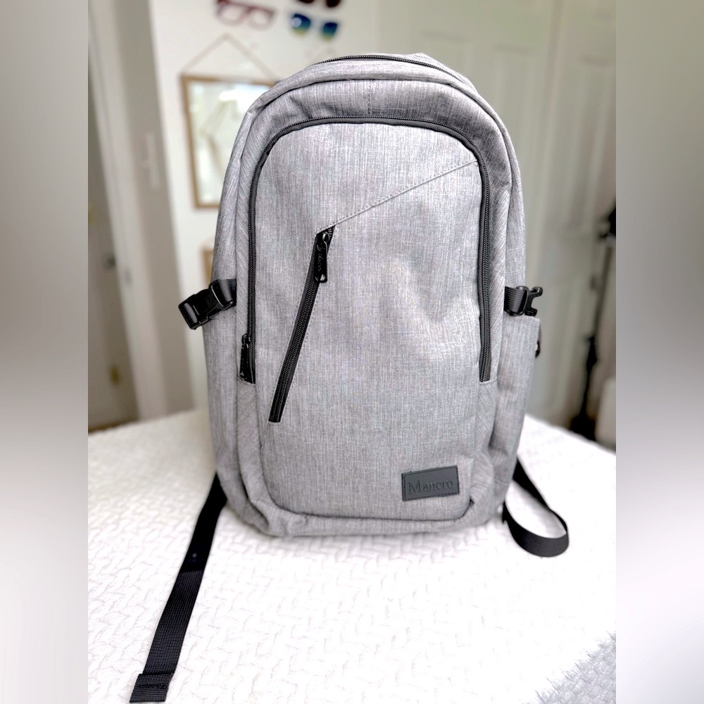 Travel Laptop Backpack w/USB Charging Port